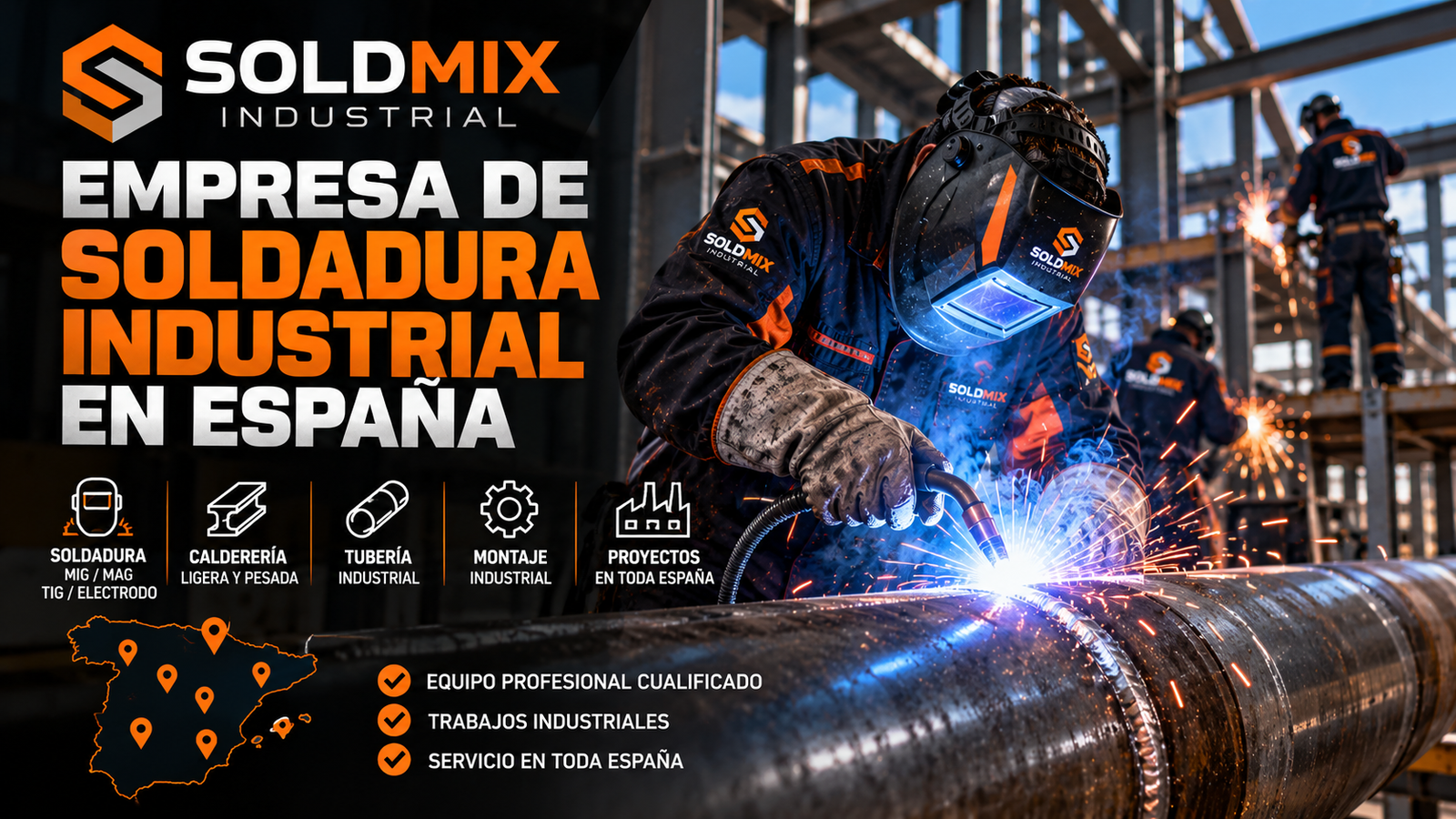 Empresa de soldadura industrial en España